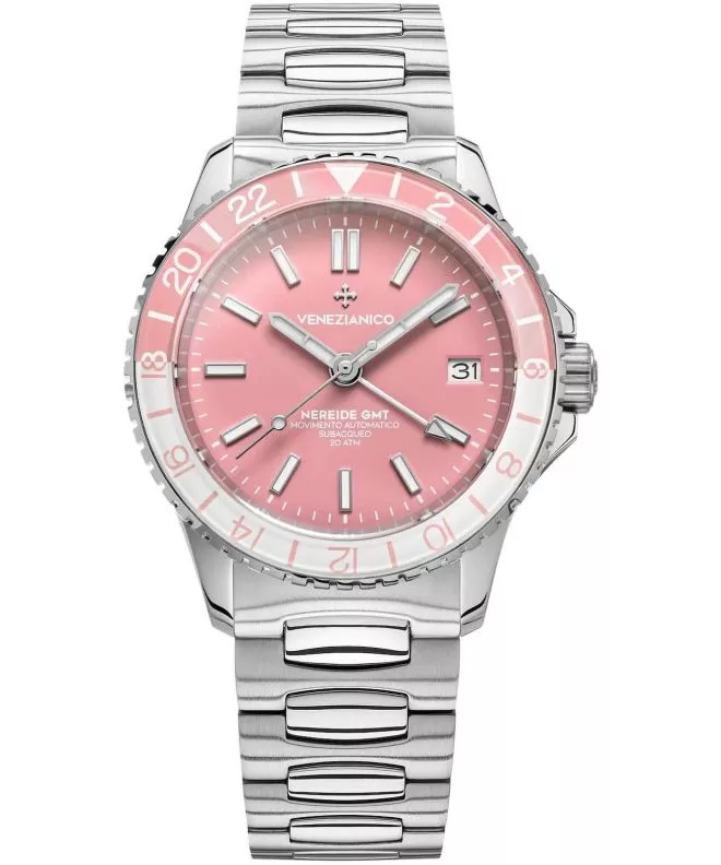 Часовник Унисекс Venezianico Nereide GMT Rosa 3521506C