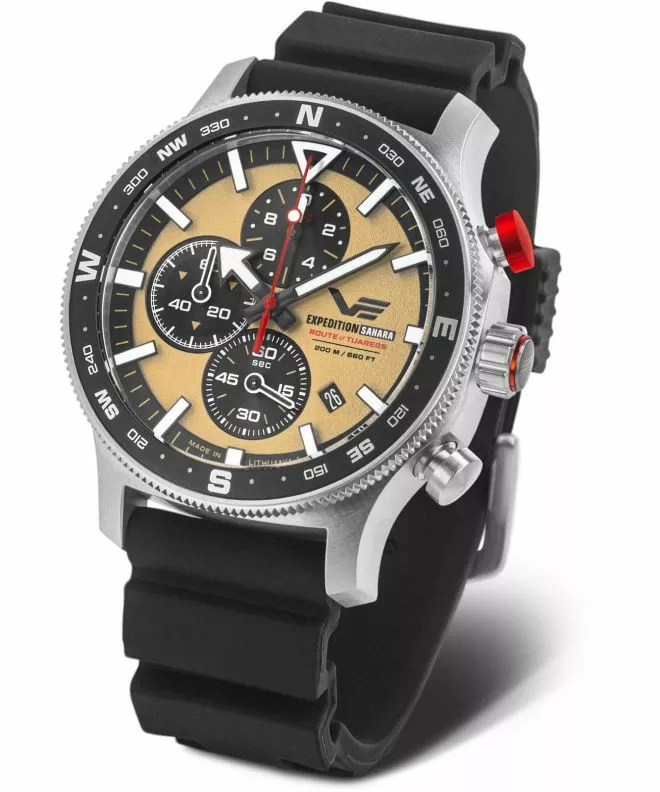 Часовник Мъжки Vostok Europe Expedition Sahara Route of Tuaregs Chronograph Limited Edition SET 6S10-598A753