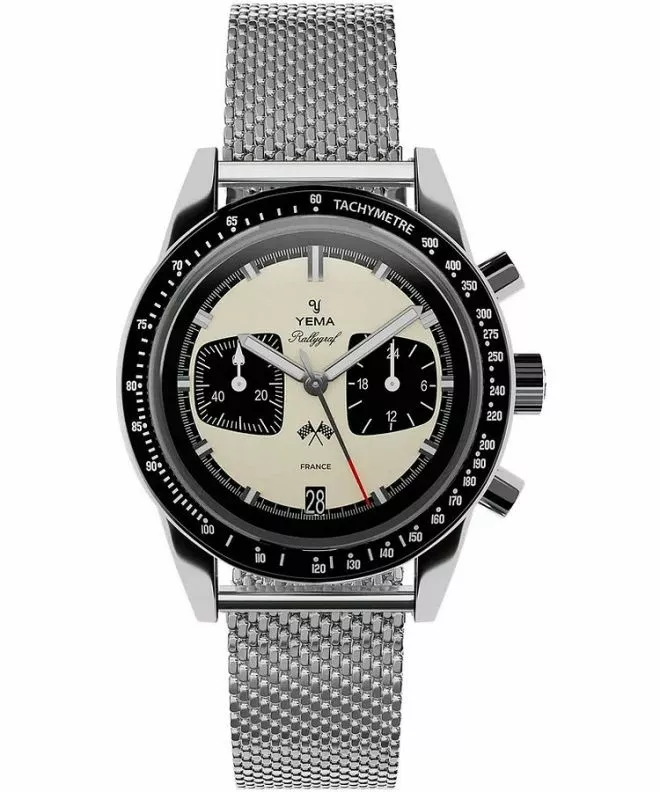 Часовник Мъжки Yema Rallygraf Panda Chronograph YMHF1580-BM