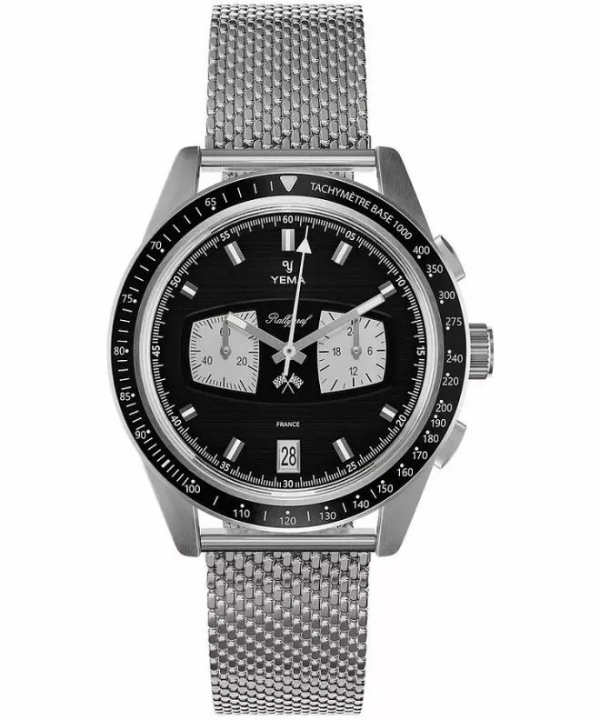 Часовник Мъжки Yema Rallygraf Reverse Panda II Chronograph YMHF1584-AM
