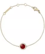 Гривна Daniel Wellington Audrey Red Agathe Gold
