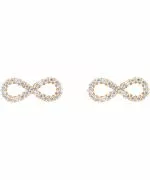 Обеци Daniel Wellington Mirelle Infinity Rose Gold