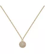Колие Daniel Wellington Pavé Crystal Pendant Gold