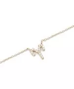 Колие Daniel Wellington Crystal Zodiac Chain Gold Aries