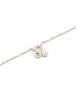 Колие Daniel Wellington Crystal Zodiac Chain Gold Leo