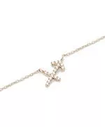 Колие Daniel Wellington Crystal Zodiac Chain Gold Sagittarius