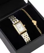 Часовник Дамски BOWA Paris White Silver-Gold Steel 20 Gift Set