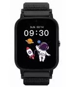 Смартчасовник Детски Garett Kids Tech 4G Черно Velcro