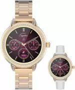 Смартчасовник Дамски Garett Signature Stella Rose Gold Solid SET