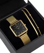 Часовник Дамски BOWA Vienna Black Gold Mesh 29 Gift Set
