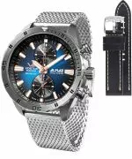 Часовник Мъжки Vostok Europe Almaz Chrono Limited Edition + каишка Vostok
