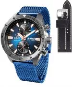 Часовник Мъжки Vostok Europe Almaz Chrono Limited Edition + каишка Vostok