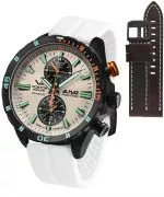 Часовник Мъжки Vostok Europe Almaz Chrono Limited Edition + каишки Vostok