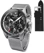 Часовник Мъжки Vostok Europe Space Race Chrono Limited Edition + каишка Vostok