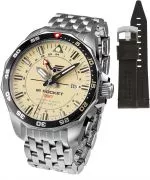 Часовник Мъжки Vostok Europe Rocket N-1 Automatic GMT Limited Edition + каишка Vostok