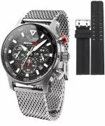 Часовник Мъжки Vostok Europe Expedition South Pole Solar Chronograph SET + каишка Vostok