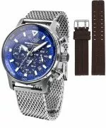 Часовник Мъжки Vostok Europe Expedition South Pole Solar Chronograph SET + каишка Vostok