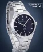 Часовник Мъжки DESTELL Aries Navy Blue Silver Steel Sapphire
