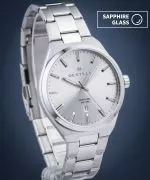Часовник Мъжки DESTELL Aries Full Silver Steel Sapphire