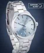 Часовник Мъжки DESTELL Aries Ice Blue Silver Steel Sapphire