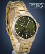 Часовник Мъжки DESTELL Aries Green Gold Steel Sapphire