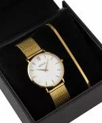 BOWA London White-Gold 33 Gift Set (часовник + гривна)