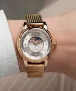 Часовник Дамски Aviator Douglas Moonflight Silver Diamonds Limited Edition