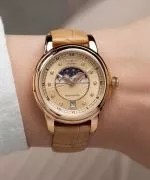 Часовник Дамски Aviator Douglas Moonflight Rose Gold Diamonds Limited Edition