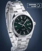 Часовник Мъжки DESTELL Loup Green Silver Steel Sapphire