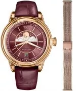Часовник Дамски Aviator Douglas Moonflight + bransoleta Morellato