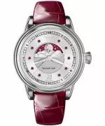 Часовник Дамски Aviator Moonflight Gemstone Edition Silver Red Ruby Limited Edition