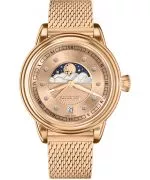 Часовник Дамски Aviator Douglas Moonflight Rose Gold Diamonds Limited Edition