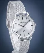 Часовник Дамски BOWA Milan Silver-Black Tone Mesh 34