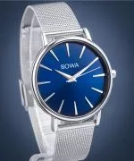 Часовник Дамски BOWA Praha Navy Blue-Silver Mesh 38