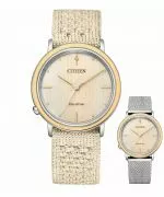 Часовник Дамски Citizen Sapphire Diamonds Solar Gift Set
