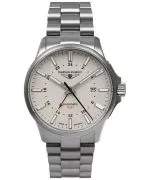 Часовник Мъжки Bauhaus Aviation Titanium Automatic GMT