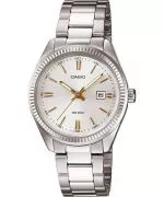 Часовник Мъжки Casio MTP бял