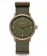 Часовник Мъжки Sternglas Naos Automatik dunkelgrün bronze