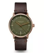 Часовник Мъжки Sternglas Naos Automatik dunkelgrün bronze