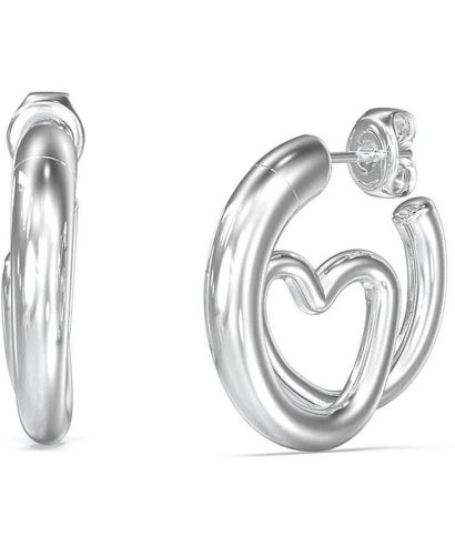 Обеци Guess Iconique Silver