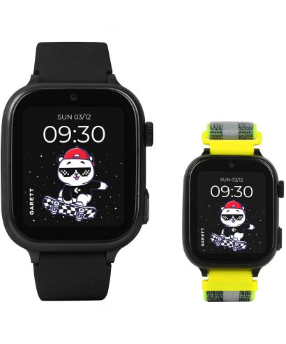 Смартчасовник Детски Garett Kids Cute 2 4G Черно SET