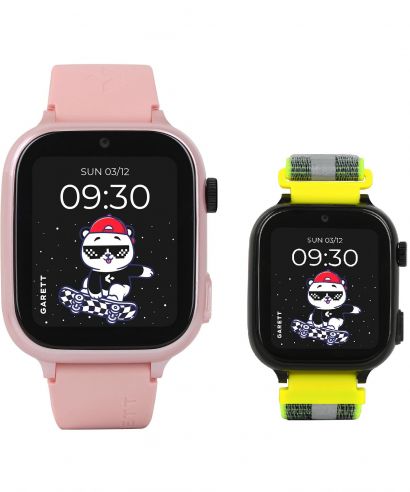 Смартчасовник Детски Garett Kids Cute 2 4G Розов SET