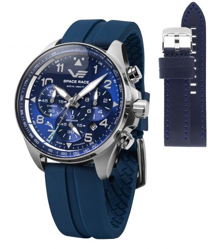 Часовник Мъжки Vostok Europe Space Race Chrono Limited Edition + каишка Vostok