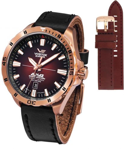 Часовник Мъжки Vostok Europe Almaz Space Station Limited Edition + каишка Vostok