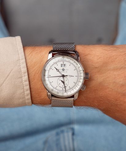 Часовник Мъжки Zeppelin 100 Jahre GMT