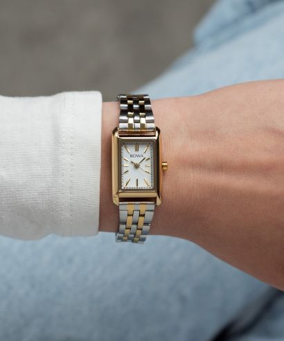 Часовник Дамски BOWA Paris White Silver-Gold Steel 20