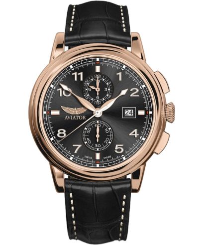 Часовник Мъжки Aviator Douglas DC-3 Chronograph Limited Edition