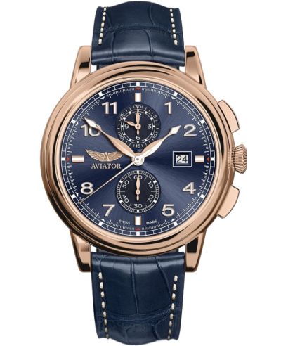 Часовник Мъжки Aviator Douglas DC-3 Chronograph Limited Edition