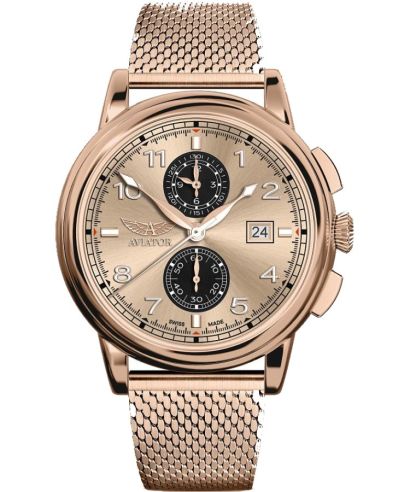 Часовник Мъжки Aviator Douglas DC-3 Chronograph Limited Edition