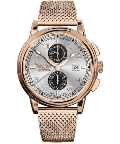 Часовник Мъжки Aviator Douglas DC-3 Chronograph Limited Edition